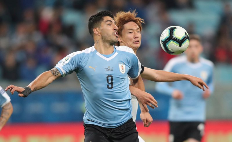 Luis Suaréz da Seleção Uruguaia