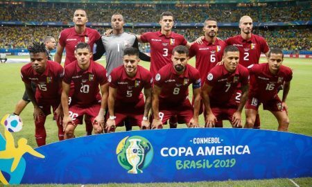 Jogadores da Seleção Venezuelana