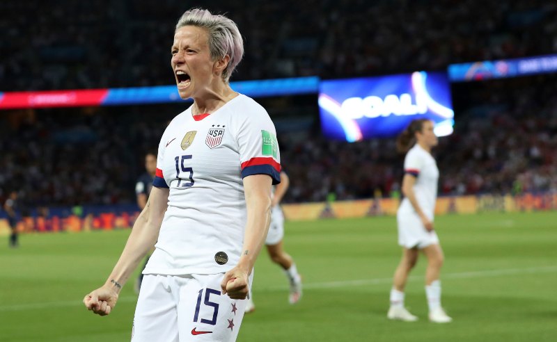 Megan Rapinoe da Seleção dos EUA
