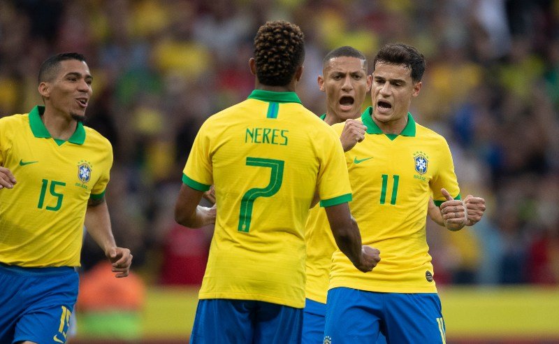 Jogadores da Seleção Brasileira