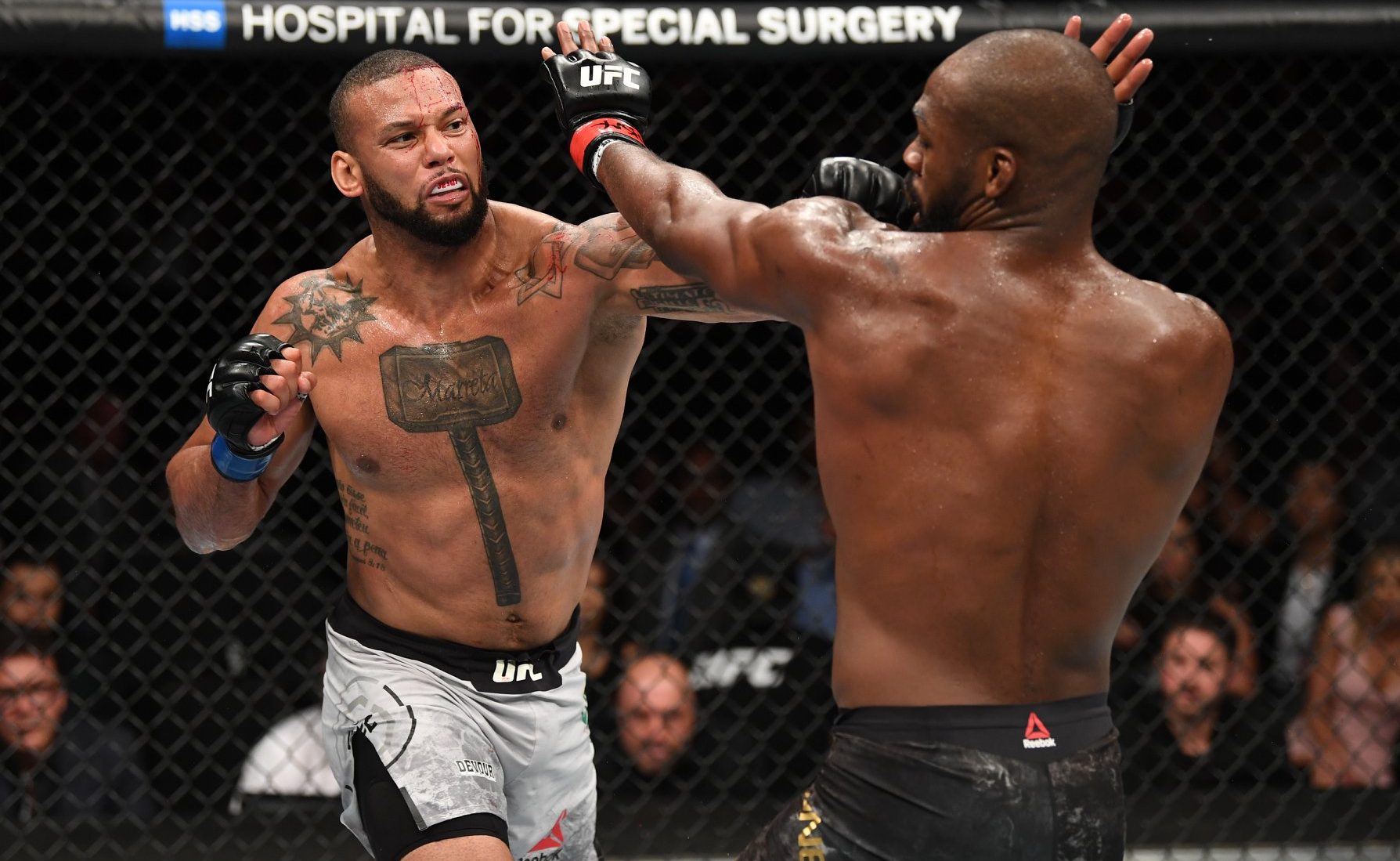 Thiago Marreta fez luta dura contra Jon Jones no UFC 239