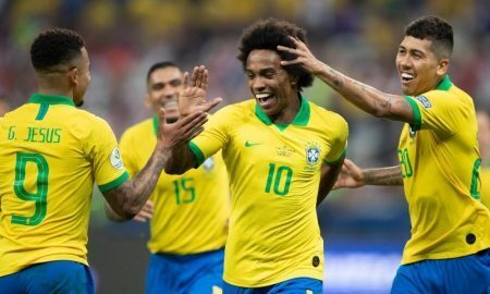 Jogadores da Seleção Brasileira