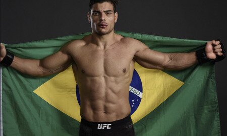 Paulo Borrachinha é lutador da categoria dos médios do UFC