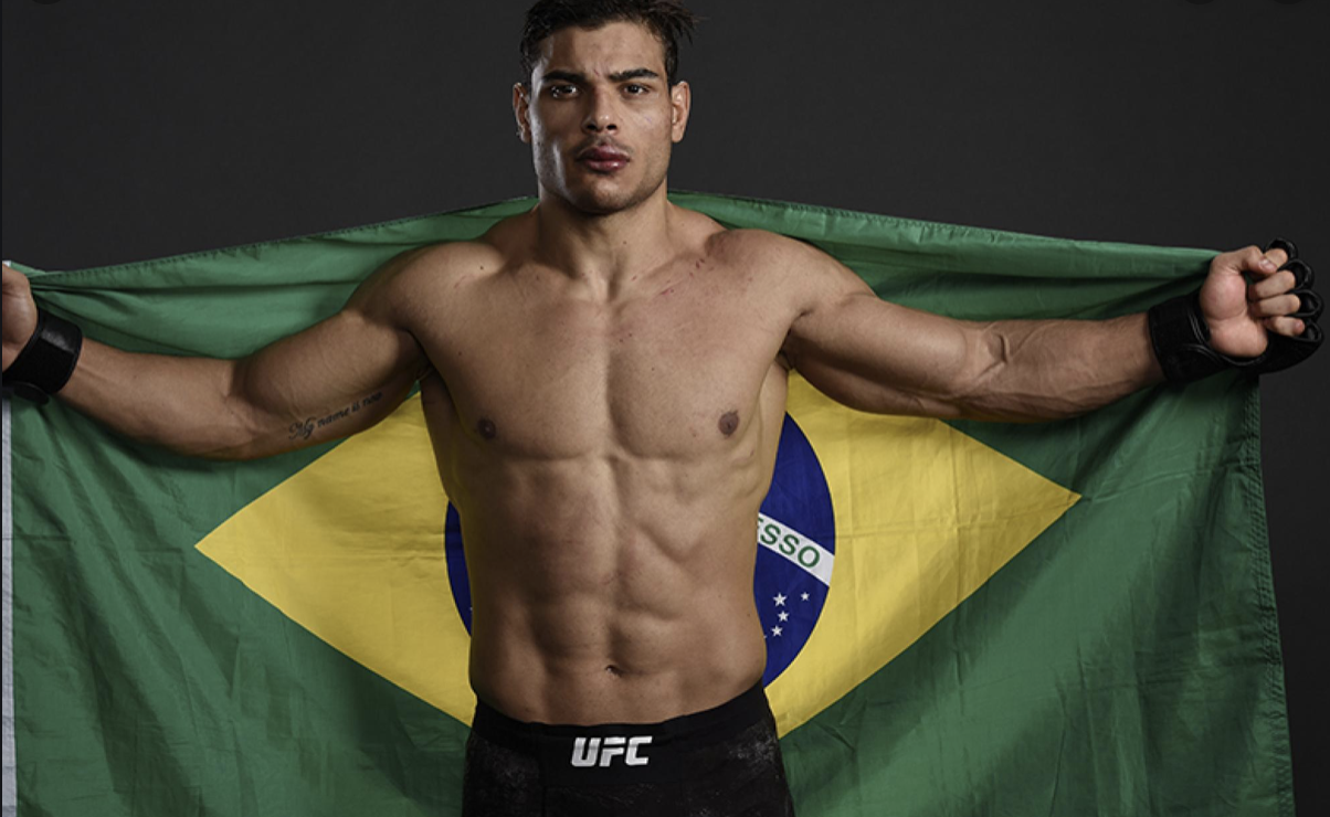Paulo Borrachinha é lutador da categoria dos médios do UFC