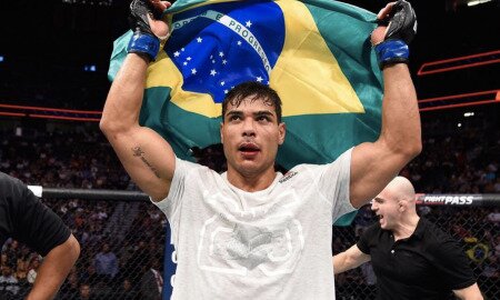 Paulo Borrachinha é lutador peso-médio do UFC