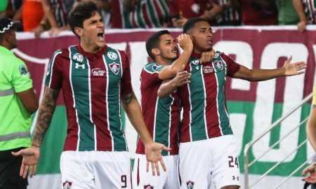 Jogadores do Fluminense