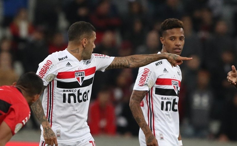 Jogadores do São Paulo