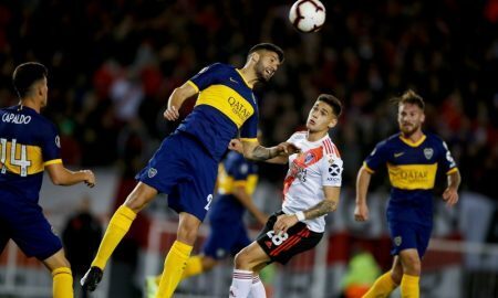 Jogadores em Boca Juniors x River Plate