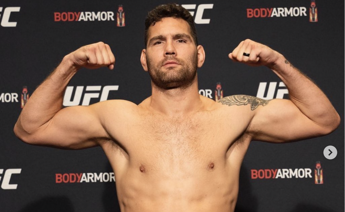 Chris Weidman é lutador meio-pesado do UFC