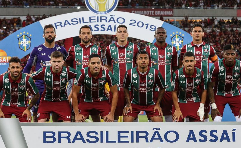 Jogadores do Fluminense