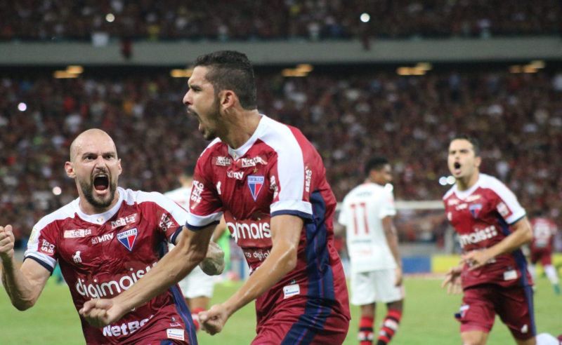 Jogadores do Fortaleza
