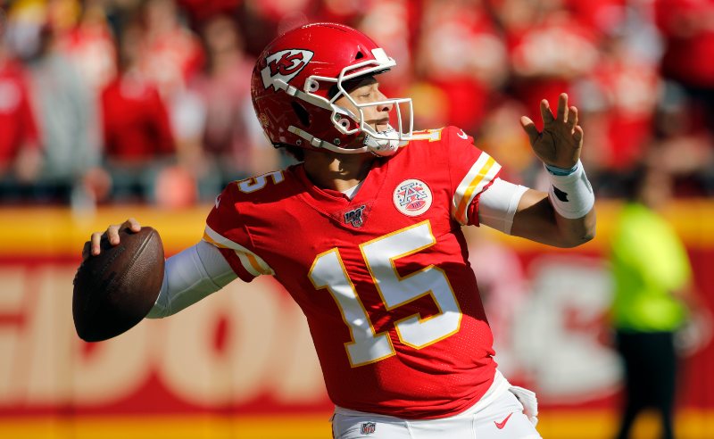 Patrick Mahomes dos Kansas City Chiefs
