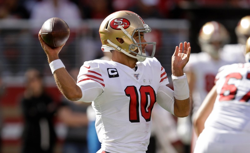 Jimmy Garoppolo do San Francisco 49ers