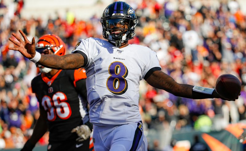 Lamar Jackson dos Baltimore Ravens