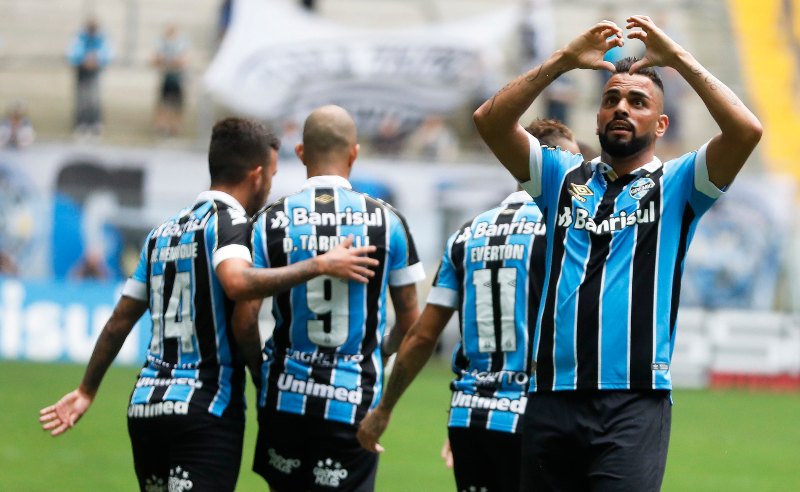 Jogadores do Grêmio