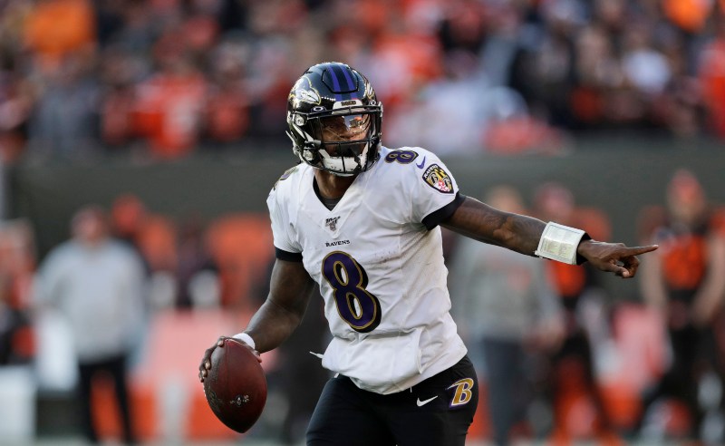 Lamar Jackson do Baltimore Ravens
