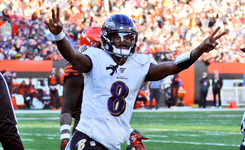 Lamar Jackson do Baltimore Ravens