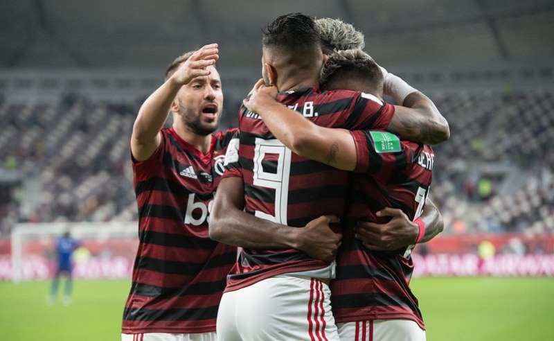 Jogadores do Flamengo