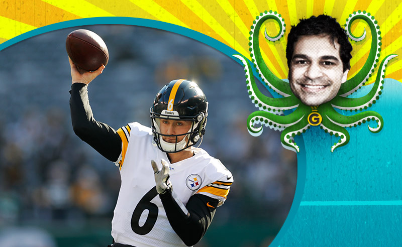 Devlin Hodges do Pittsburgh Steelers