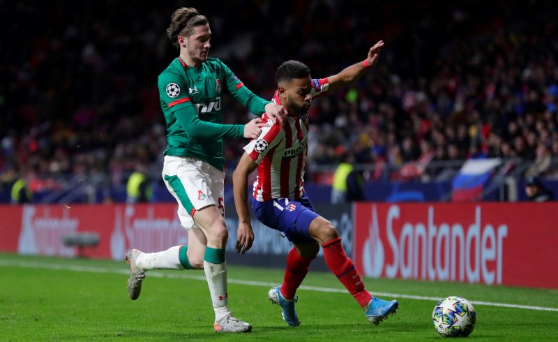 Renan Lodi do Atlético de Madri