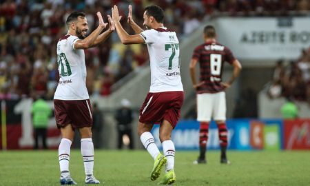 Jogadores do Fluminense