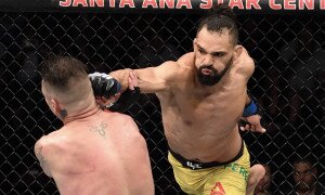 Michel Pereira enfrentou Diego Sanchez pelo UFC Rio Rancho