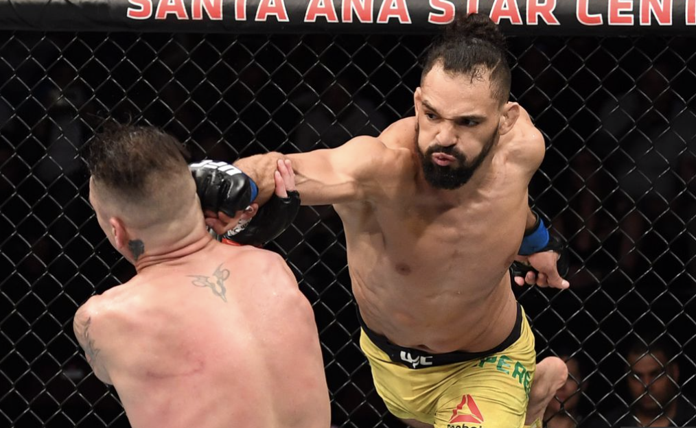 Michel Pereira enfrentou Diego Sanchez pelo UFC Rio Rancho