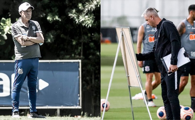 Jesualdo e Nunes do Santos e Corinthians