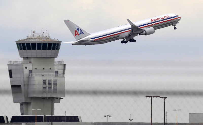Avião da American Airlines