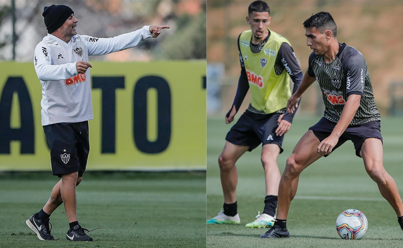 Sampaoli Treino Atlético-MG 2020
