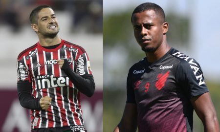 Pato do SPFC e Carlos Eduardo do CAP