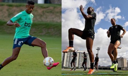 Treino Flamengo e Botafogo