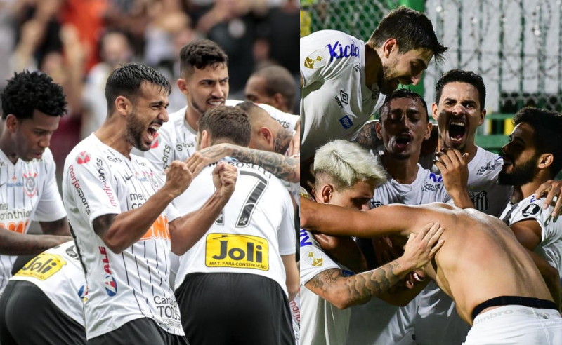 Santos e Corinthians