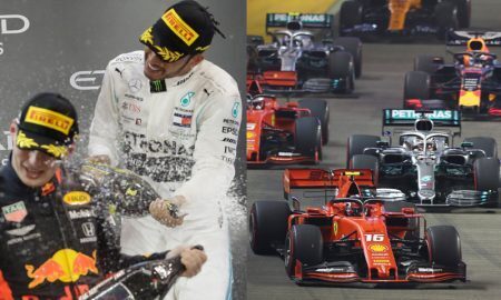 Hamilton e Verstappen da F1 2020