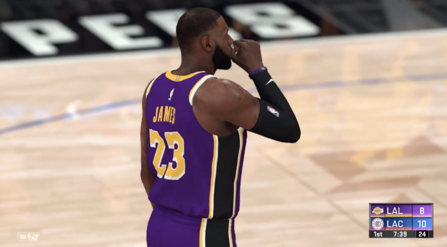 NBA2K20 SimSports LeBron James