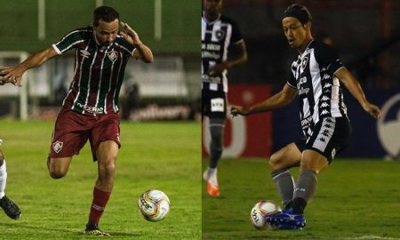 Nene do Fluminense e Honda do Botafogo