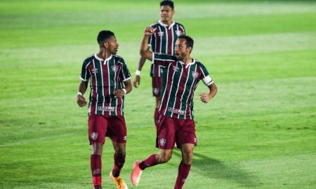 Nene e Marcos Paulo do Fluminense