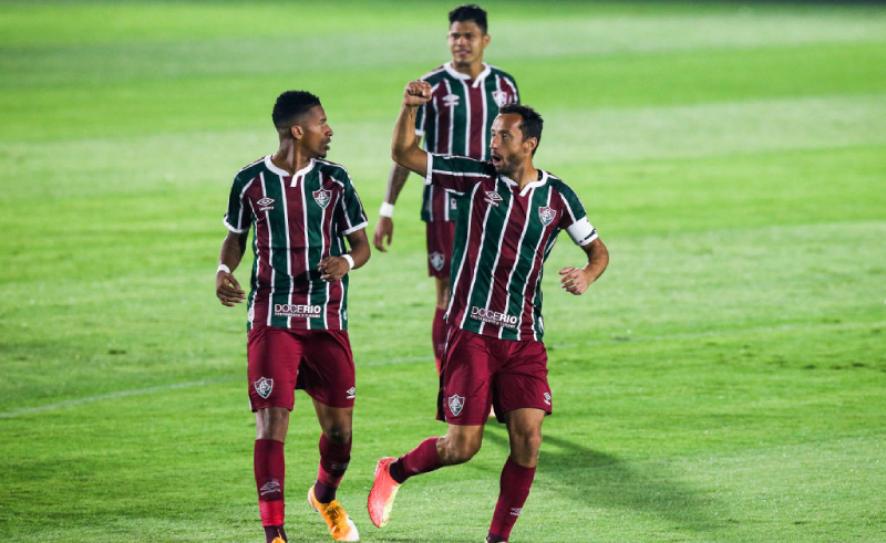 Nene e Marcos Paulo do Fluminense