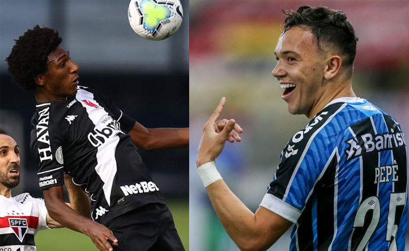 Talles Magno Vasco Pepê Grêmio