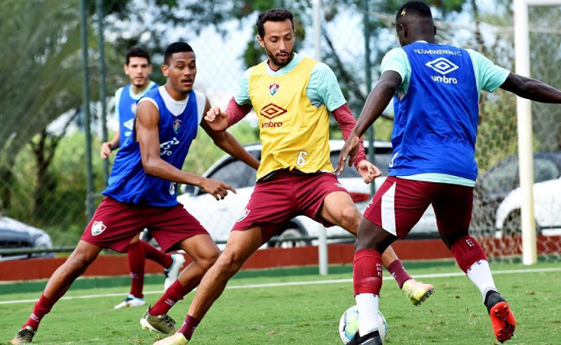 Treino Fluminense Copa do Brasil 2020