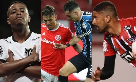 Keno Atlético-MG Renzo Saravia Inter Pepe Gremio Santiago Trelles São Paulo