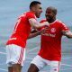 Thiago Galhardo e Boscilla do Internacional