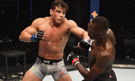 Paulo Borrachinha foi derrotado por Israel Adesanya no UFC 253