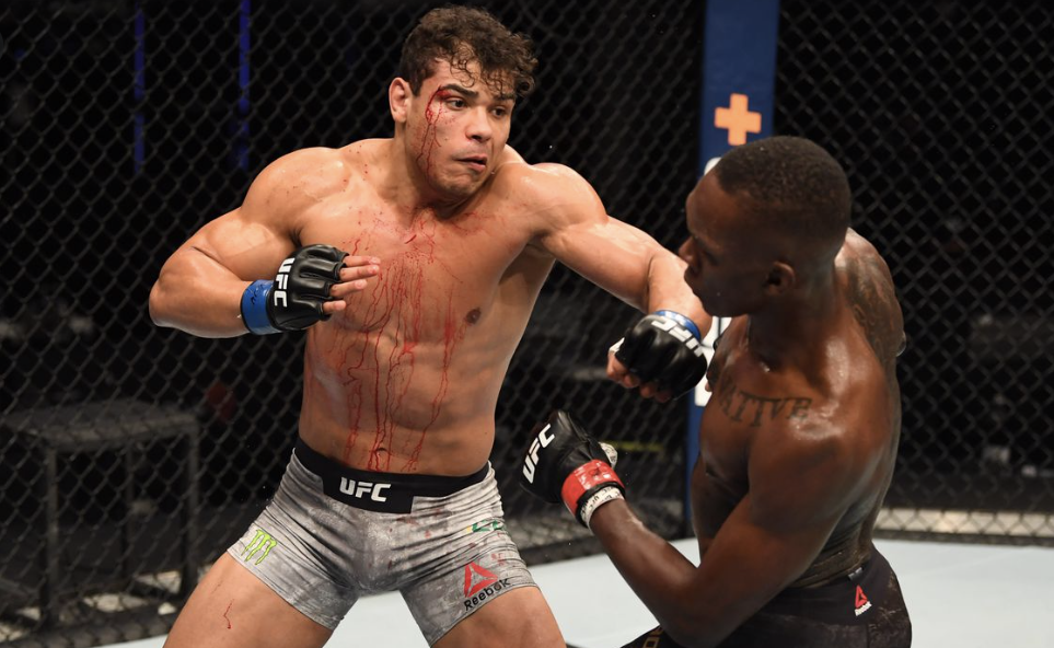 Paulo Borrachinha foi derrotado por Israel Adesanya no UFC 253