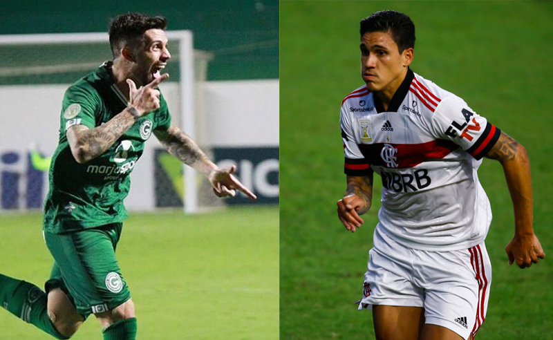 Daniel Bessa do Goiás e Pedro do Flamengo