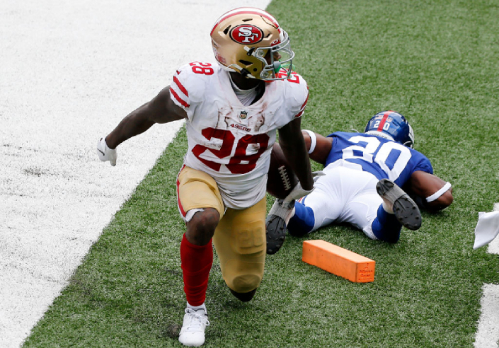 Jerick McKinnon do San Francisco 49ers