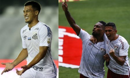 Marcos Leonardo do Santos, Danilo e Luccas Claro do Fluminense