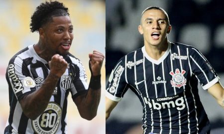 Marinho do Santos e Mantuan do Corinthians