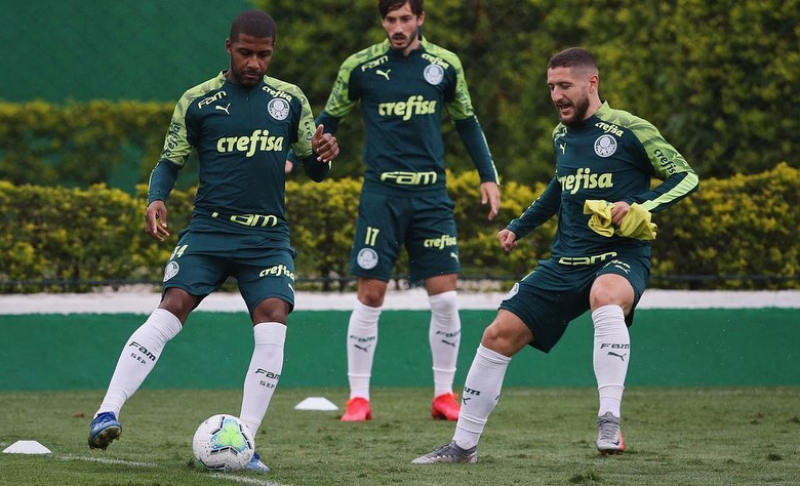 Treino do Palmeiras