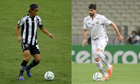 Honda do Botafogo e Luan Peres do Santos